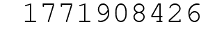 Number 1771908426.