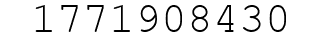 Number 1771908430.