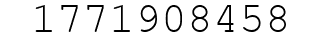 Number 1771908458.