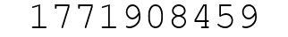 Number 1771908459.