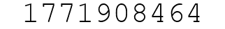 Number 1771908464.