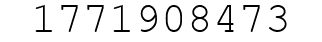 Number 1771908473.
