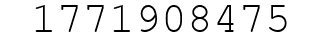 Number 1771908475.