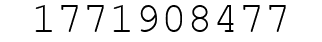 Number 1771908477.