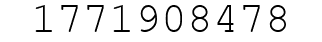 Number 1771908478.