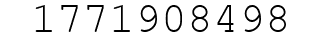 Number 1771908498.