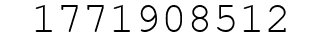 Number 1771908512.