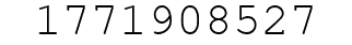 Number 1771908527.