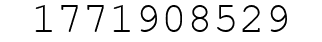 Number 1771908529.