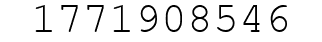 Number 1771908546.