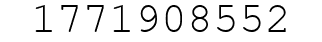 Number 1771908552.