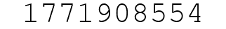 Number 1771908554.