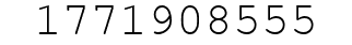 Number 1771908555.