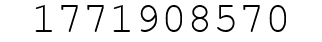 Number 1771908570.