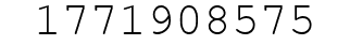 Number 1771908575.