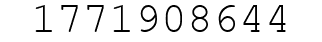 Number 1771908644.