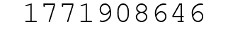 Number 1771908646.