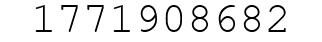 Number 1771908682.