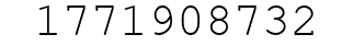 Number 1771908732.