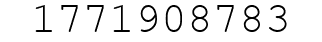 Number 1771908783.