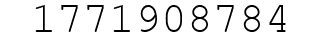 Number 1771908784.