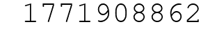 Number 1771908862.