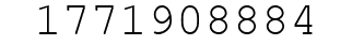 Number 1771908884.