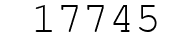 Number 17745.