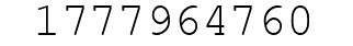 Number 1777964760.