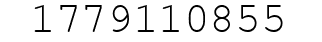 Number 1779110855.