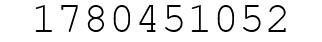 Number 1780451052.
