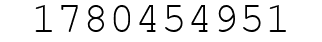 Number 1780454951.