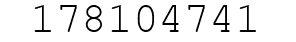 Number 178104741.