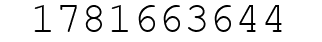 Number 1781663644.