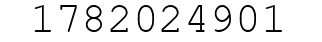 Number 1782024901.