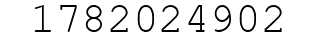 Number 1782024902.