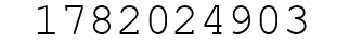 Number 1782024903.