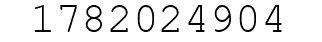 Number 1782024904.