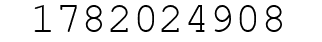 Number 1782024908.