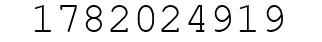 Number 1782024919.