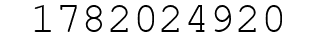 Number 1782024920.