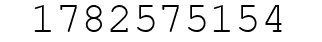 Number 1782575154.