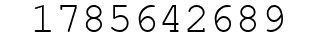 Number 1785642689.