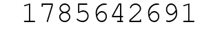 Number 1785642691.