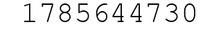 Number 1785644730.
