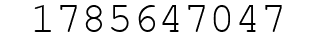 Number 1785647047.