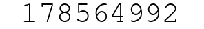 Number 178564992.