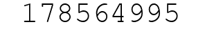 Number 178564995.