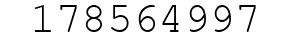 Number 178564997.