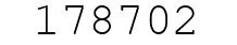Number 178702.